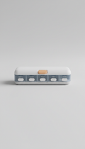 Minimalist Weekly Pill Organizer Clear Acrylic